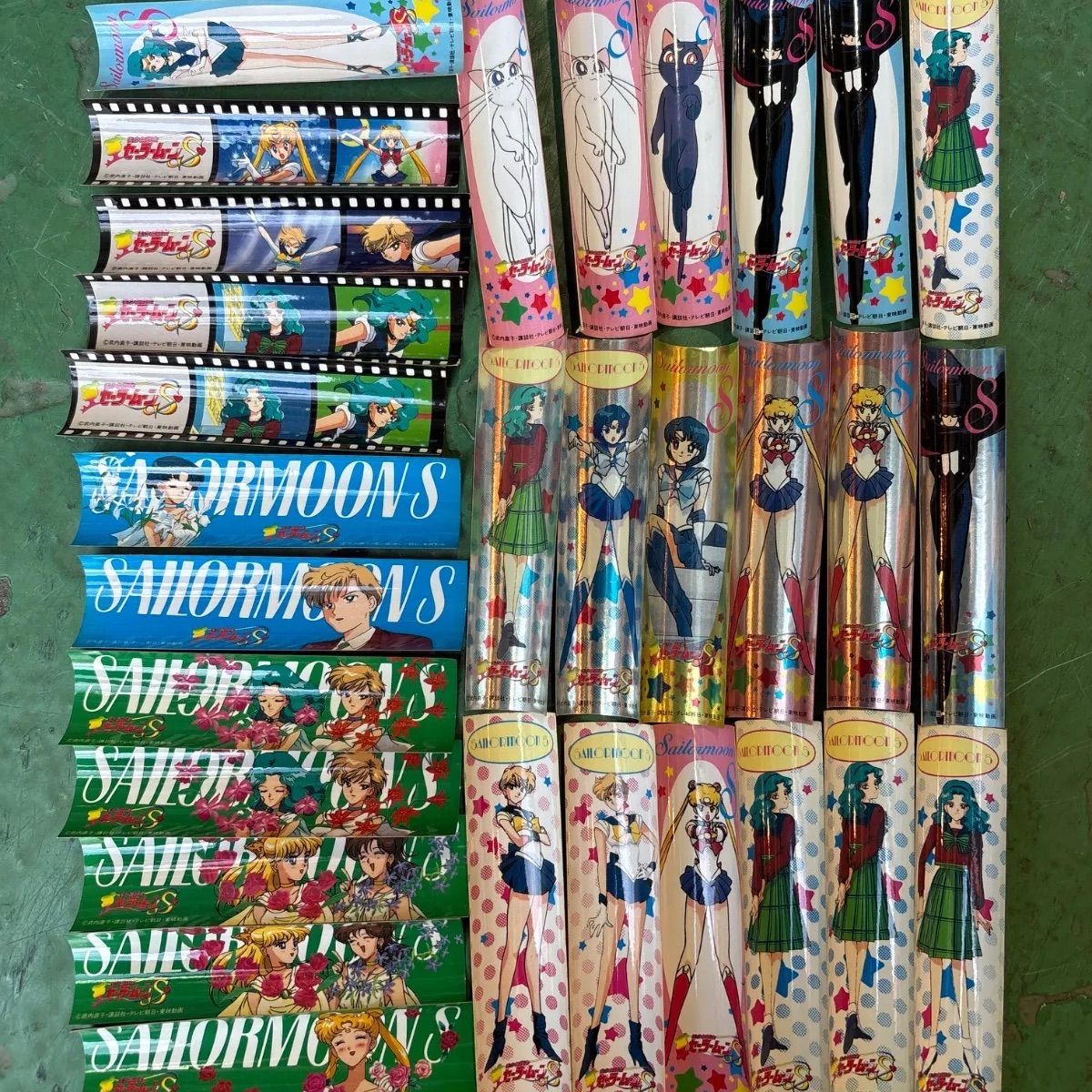 ?セーラームーンSセット売り】武内直子 シール グッズ ルナ 