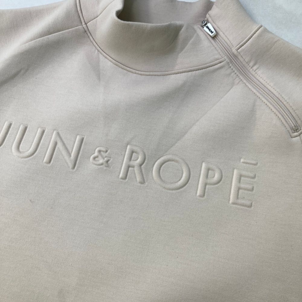 サイズ：M JUN&ROPE ジュン アンド ロペ ; ハイネック
