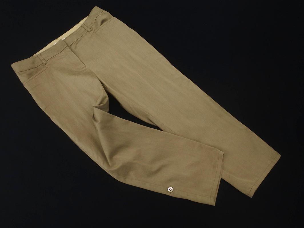 トランスワーク　クロップドパンツ TRANS WORK トランスワーク クロップド パンツ size38/モカ