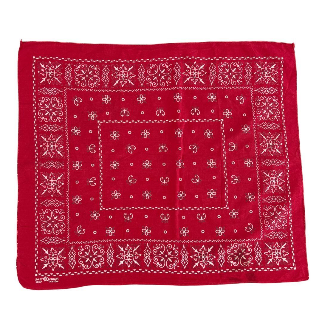 USA製 バンダナ100枚　まとめ売り　エレファント　ビンテージ　vintage DEADSTOCK 60's Elephant Brand FAST COLOR Bandana