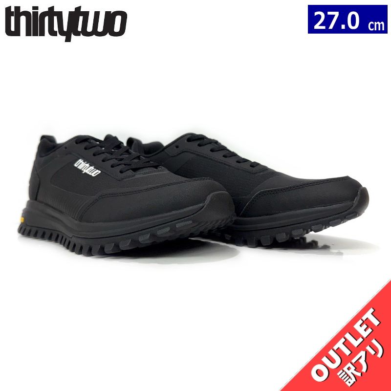 OUTLET 24-25 THIRTYTWO HIKER BLACK WHITE BLACK 27cm サーティーツー ハイカー メンズ スノーボードブーツ 日本