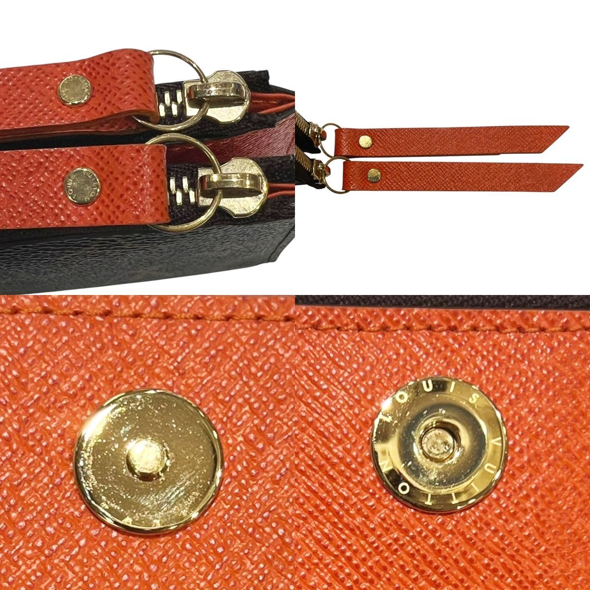 【中古】 LOUIS VUITTON ルイ・ヴィトン  レディース財布  M61272 モノグラム ポルトフォイユ アデル コンパクトウォレット コクリコ 25019890 SA 中古】 LOUIS VUITTON ルイ・ヴィトン レディース財布 M61272