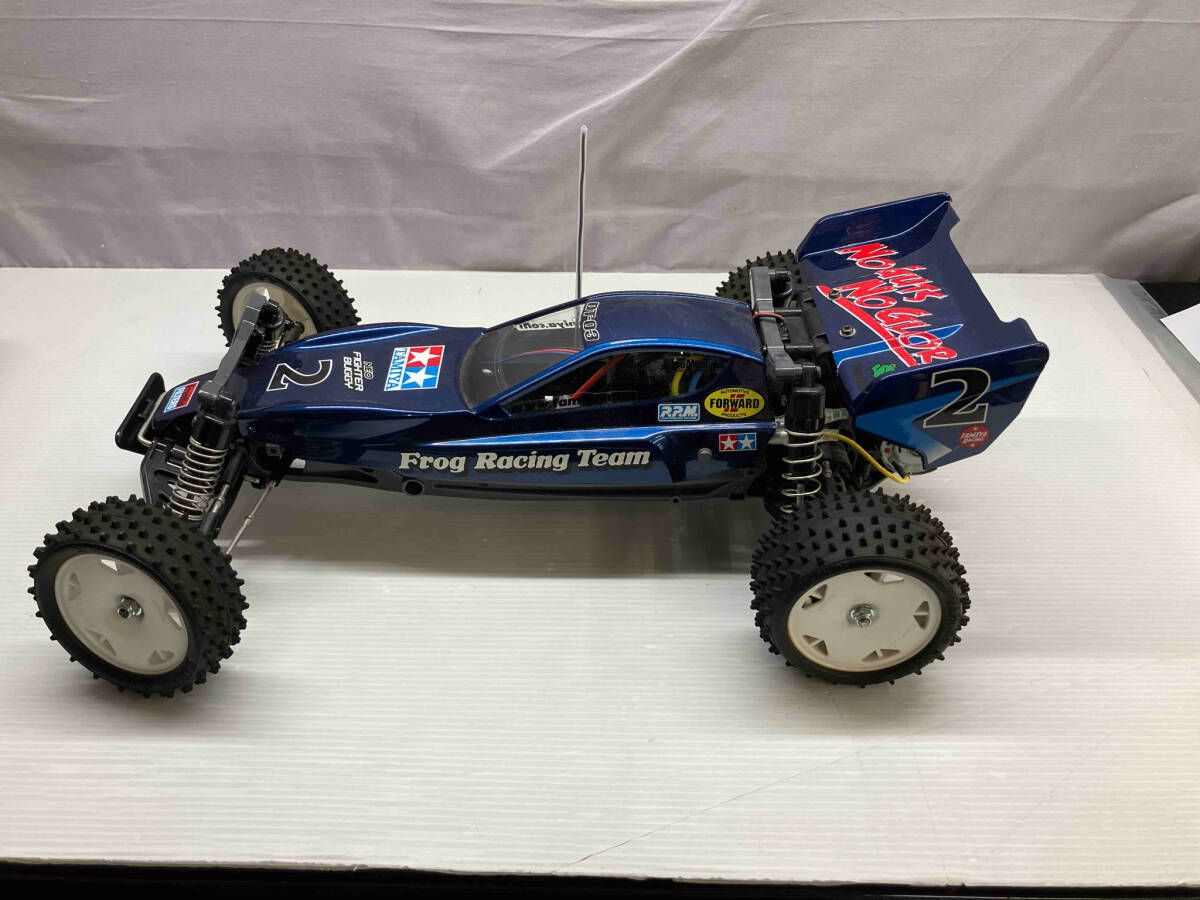 ジャンク 1|10RC ネオ マイティフロッグ DT-03シャーシ タミヤ レーシングファイター アクロショット