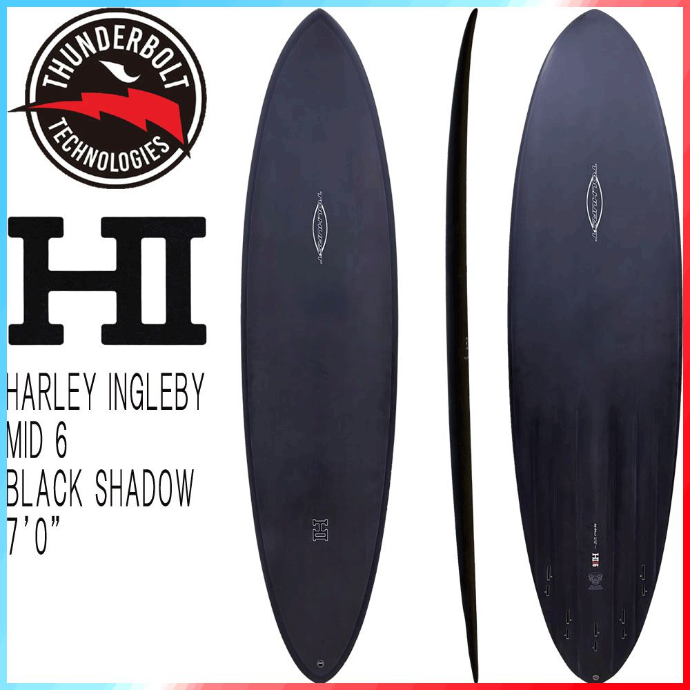 サンダーボルト HI MID6 7’10ｆ BLACK SHADOW 美品中古 サンダーボルト HI MID6 7'10f BLACK SHADOW 美品中古 - メルカリ