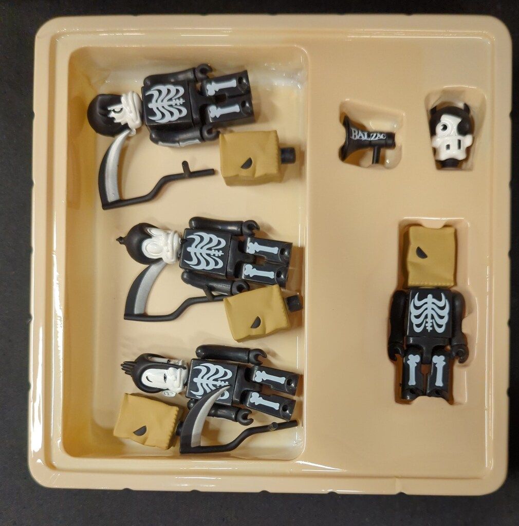 MEDICOMTOY KUBRICK BALZAC(黒) 4体セット +EP (7