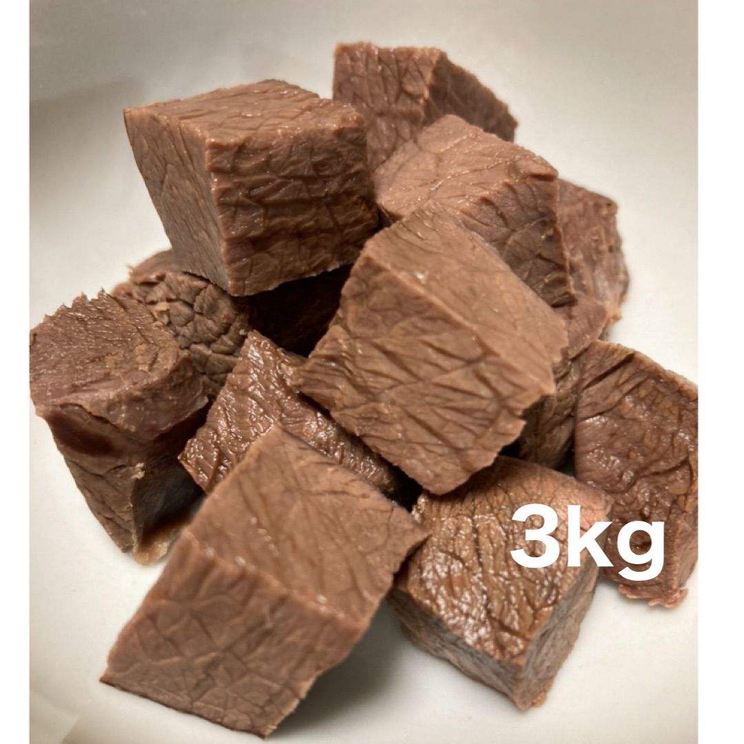 鹿肉 ボイル鹿肉 3kg 200g✖️15袋 犬のおやつ 無添加 ドッグフード