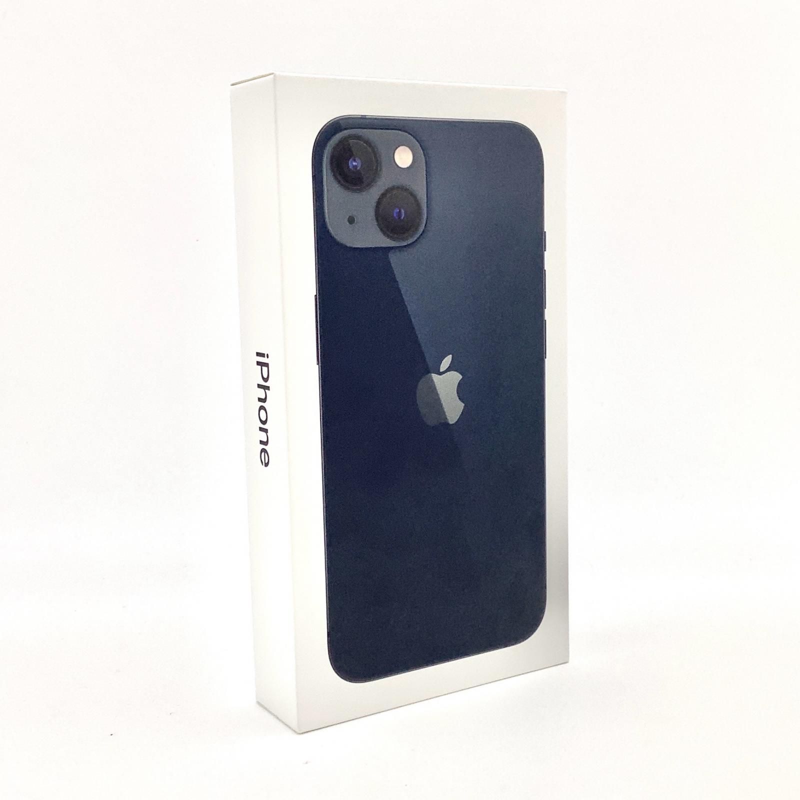 全額返金保証】【最速発送】Apple iPhone 13 128GB ミッドナイト SIM  