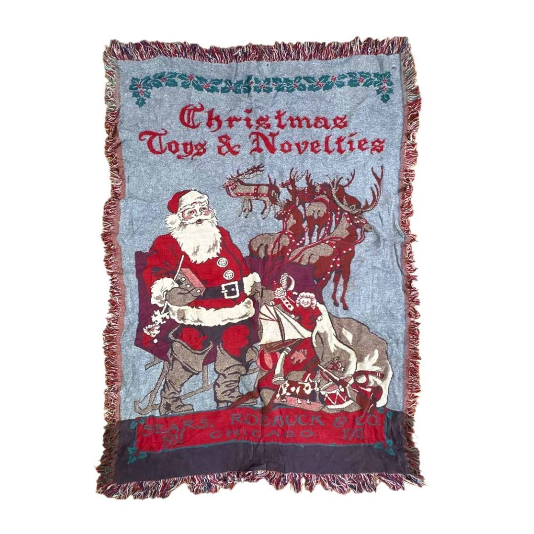 【Sears】 vintageラグ カーペット サンタ クリスマス 2084 Sears】 vintageラグ カーペット サンタ クリスマス 2084 - メルカリ