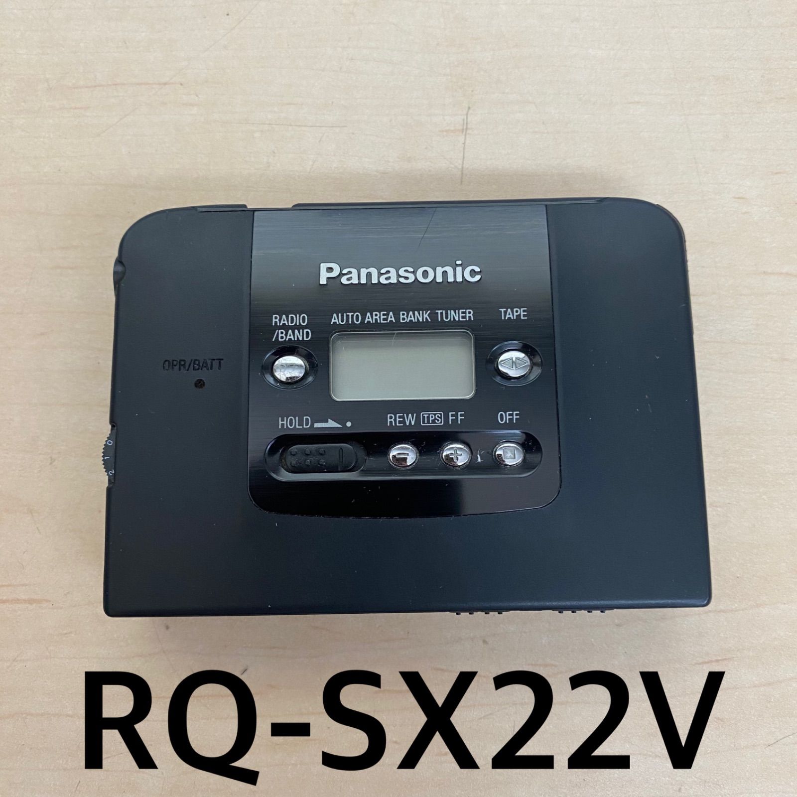 【美品DE可動品】Panasonic カセット プレーヤー RQ-SX22V 極美DE可動品】Panasonic カセット プレーヤー RQ-SX22V - メルカリ