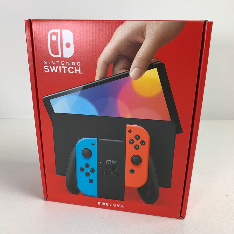Nintendo Switch 有機ELモデル Joy-Con L ネオンブルー R ネオンレッド 任天堂 スイッチ 本体 034-250514-nm-19-fuz