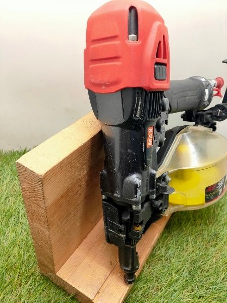 豊富な品揃え。 マックス MAX 高圧コイルネイラ HN-50N3 D -G クールグレー 50mm高圧釘打機 本体のみ 動作 済み