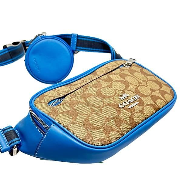 コーチ バッグ メンズ COACH ボディバッグ カラーブロック  