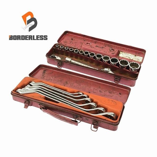 品 2セット KTC ロングメガネレンチセット M256 10.12|12.14|14.17|17.19|19.21|23.26 ソケットレンチセット B3013R109065