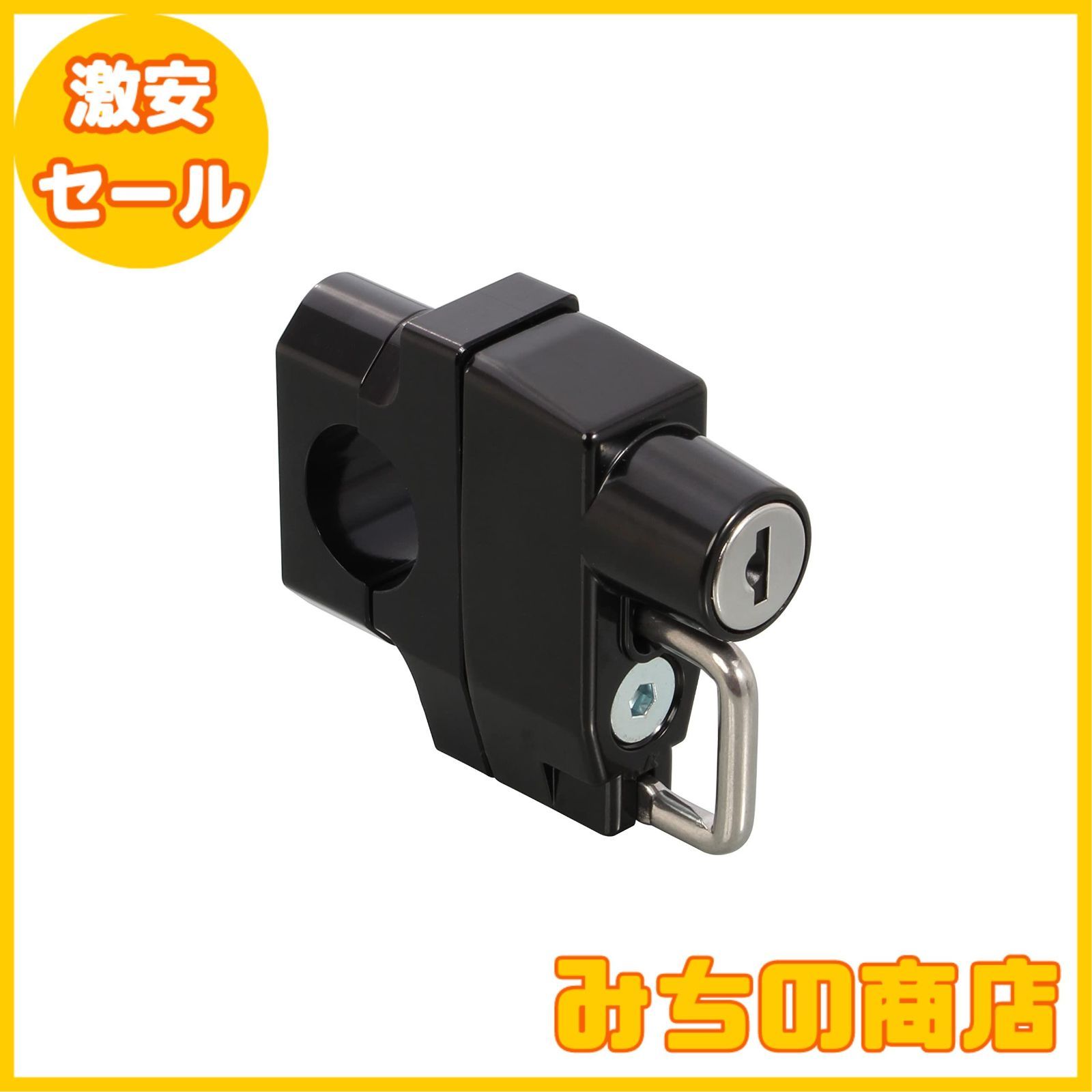 【数量限定】キタコ (KITACO) ヘルメットホルダー (ブラック/ブラック) 22.2Φバークランプタイプ 80-564-90250