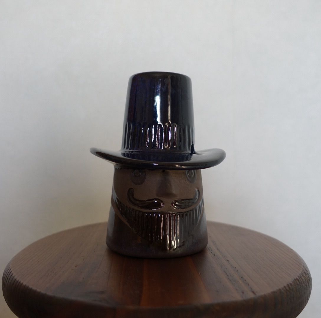 Fornace Mian のベネチアングララス花瓶 高さ17cm 直径 10cm Murano