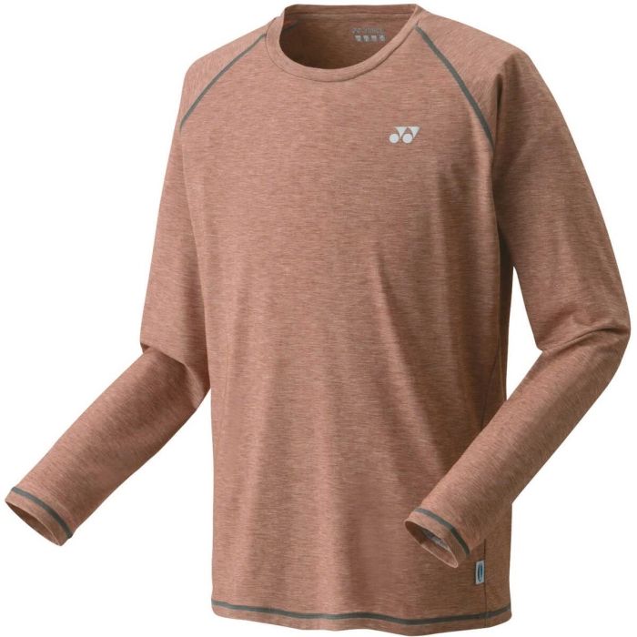 【新品・5営業日で発送】YONEX ヨネックス ユニロングスリーブTシャツ (16652) 色 : ダークブラウン サイズ : XO 
