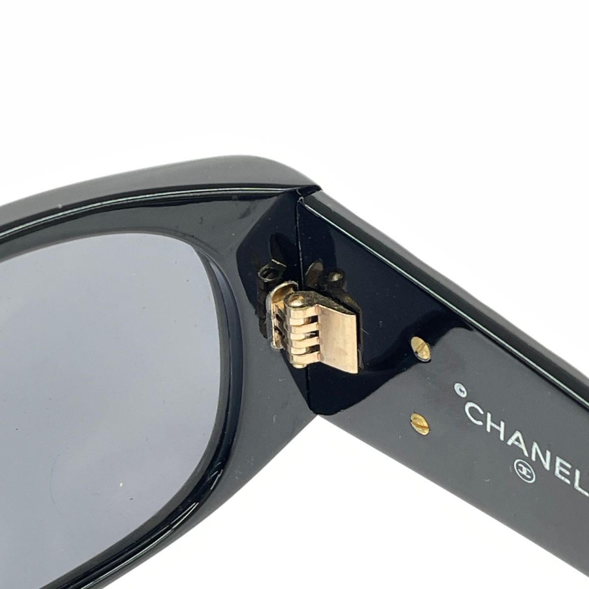 CHANEL シャネル サングラス ココマーク/マトラッセ/プラスチック/箱付