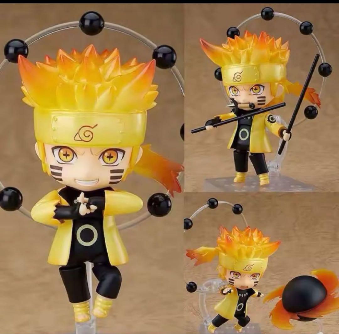 ねんどろいど　NARUTOフィギュア　うずまきナルト　箱有り　九尾
