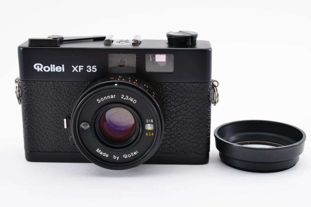 訳アリ特価！✨希少✨シャッターOK✨Rollei 35 ブラック シンガポール製 訳アリ特価！✨希少✨シャッターOK✨Rollei 35 ブラック