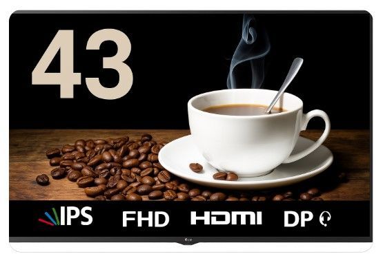LG｜エルジー デジタルサイネージ ブラック 43SE3KD-B [フルHD(1920 