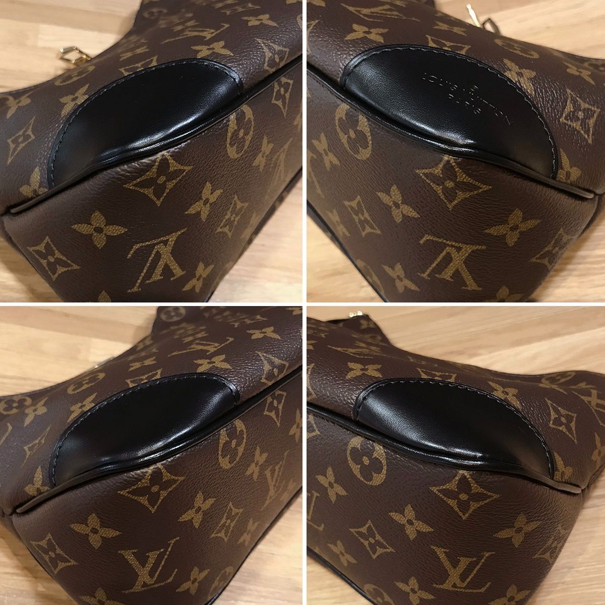 超美品 ルイヴィトン 現行 モノグラム ブローニュNM ノワール M45831 