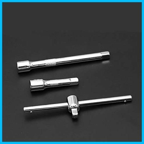  DIY用 自転車修理 点検 車整備 ソケットレンチセット 便利 自動車修理ツール スパナ 46点 差込角6.3㎜ 1 4インチ 46点セット 工具セット ラチェットレンチ ソケットレンチ ソケットレンチ スパナ レンチ