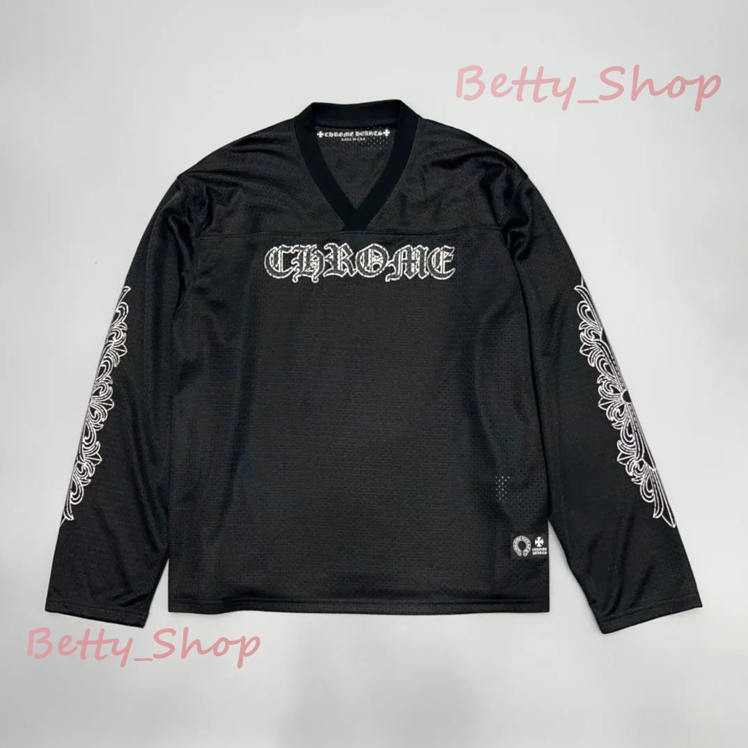 新品未使用 Chrome Hearts Mesh Warm Up Jersey - シャツ・タンクトップ