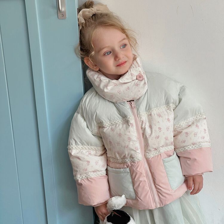 ダウンジャケット コート 子供服 キッズ 女の子 長袖 ダウン アウター コート 立ち襟 暖かい 防寒 上着 秋冬 子供服 厚手 冬服 上着 可愛い 秋冬 クリスマス 誕生日 プレゼント 韓国風 haoxin12 D7as988