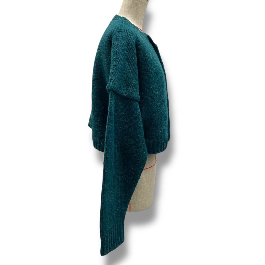 新品未使用　SHISHIKUI MIX ニット カーディガン 新品】SHISHIKUI MIX / L.GRAY MIX 完売品 シシクイ - メルカリ