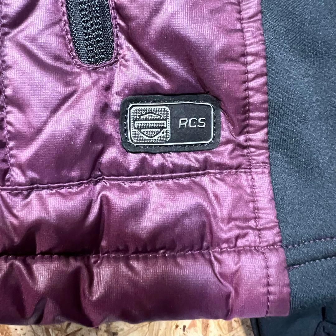 ハーレー純正 アパレル パッカブルジャケット ミッドレイヤー紫 黒 SIROKUMA-CORPORATION_COM