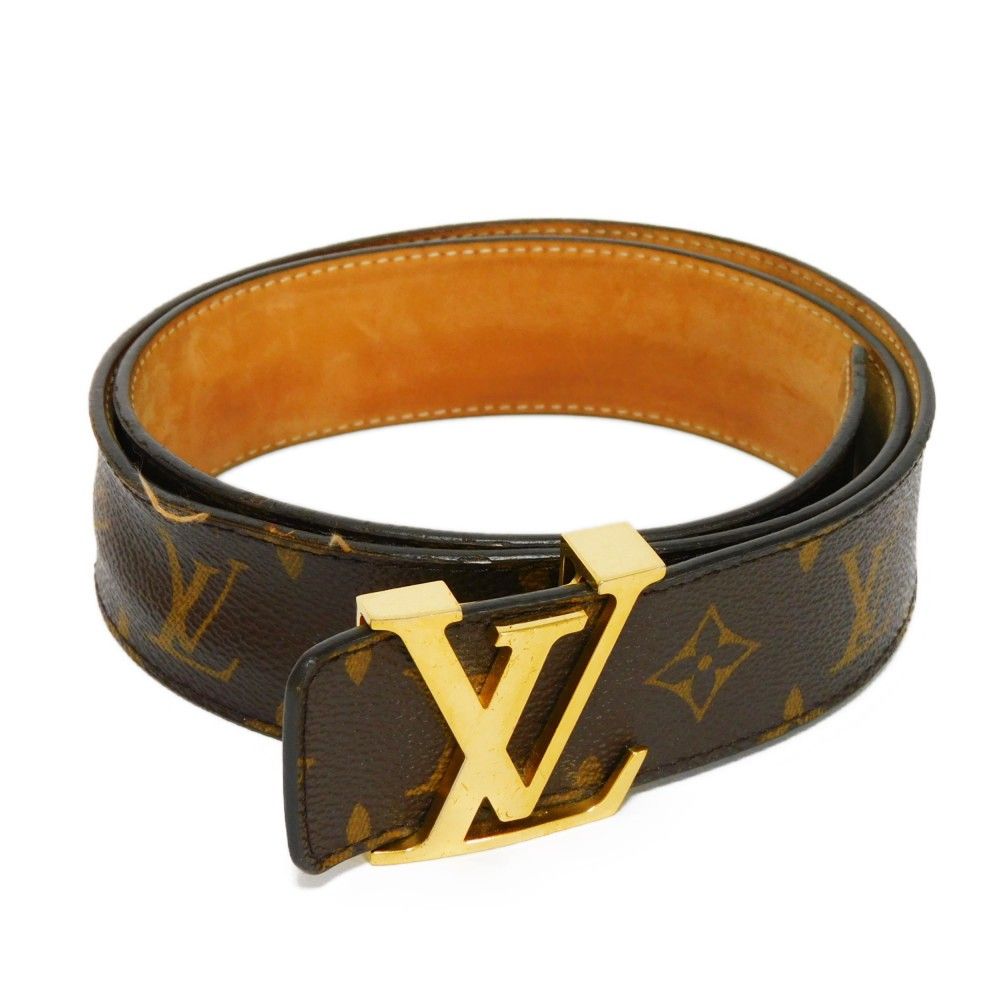ルイ・ヴィトンベルト【M9608T】 LOUIS VUITTON】【LVバックル】【ゴールドバックル】ルイ