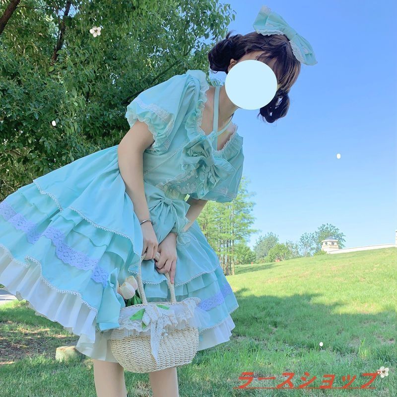 短袖OPワンピース