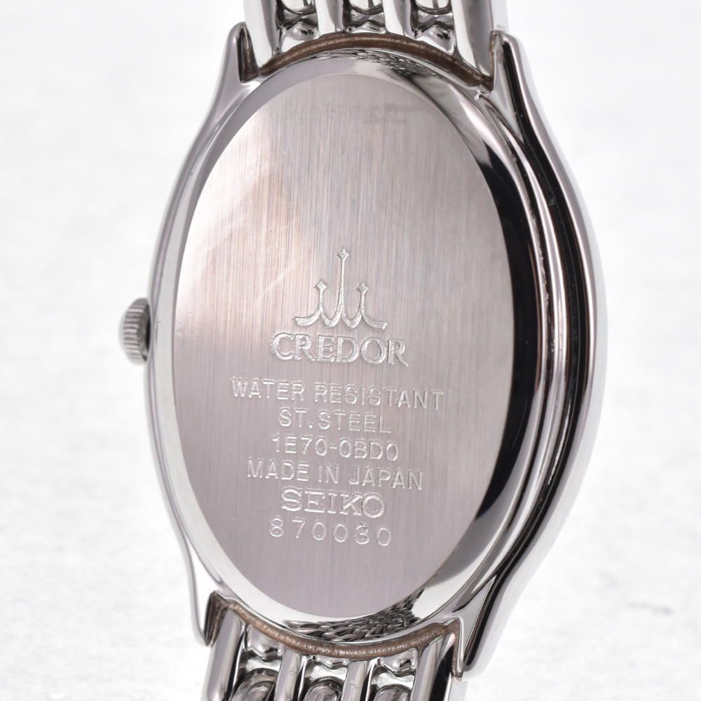 セイコー SEIKO 1E70-0BD0/GSTE929 クレドール シグノ 12P