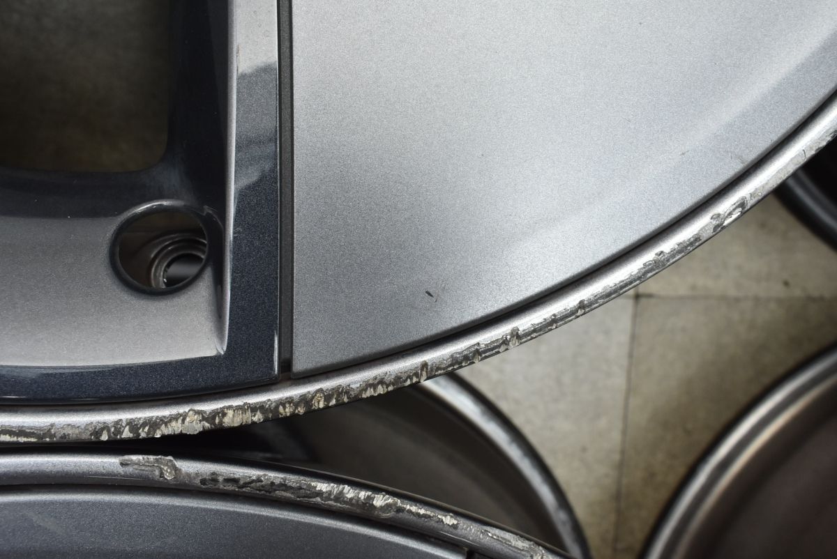 スタッドレス用などに テスラ モデル3 RWD 純正 18in 8.5J 40 PCD114.3 4本セット 品番 1044261-00-A TESLA Model3 TRITUETUBI_COM