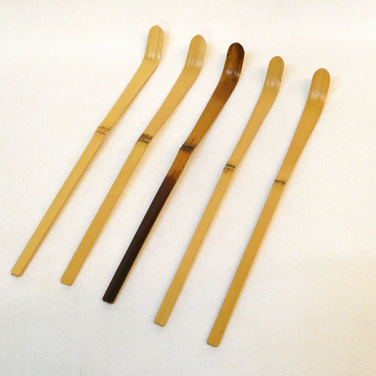茶道具　茶杓師　影林宗篤作　裏千家　歴代茶杓集　十四点揃　共箱　V　8725 茶道具 茶杓師 影林宗篤作 裏千家 歴代茶杓集 十四点