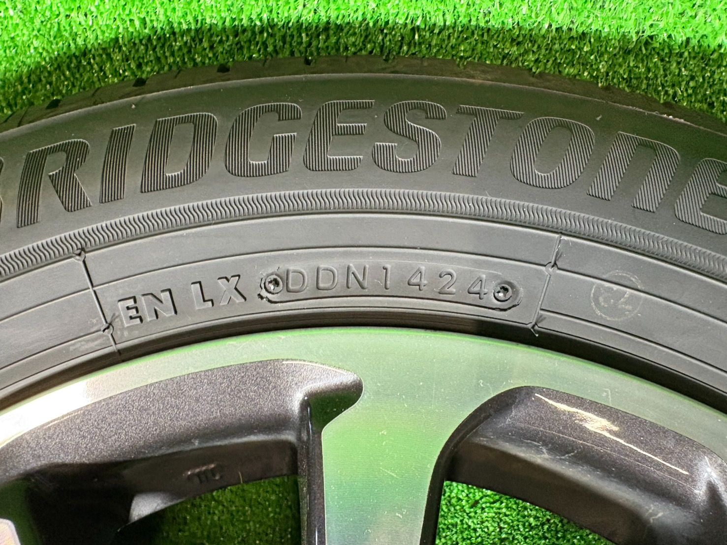 ユニークな ホンダ フリード純正 Modulo MG019 ホイール BRIDGESTONE ECOPIA 185 65R15 サマータイヤ4本セット センターキャップ無し 溝約7.1mm 2020年製