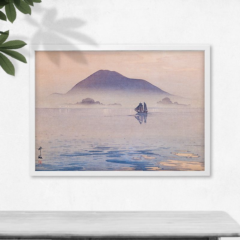 於保有明　夕映　日本画　風景画 hqdefault.jpg