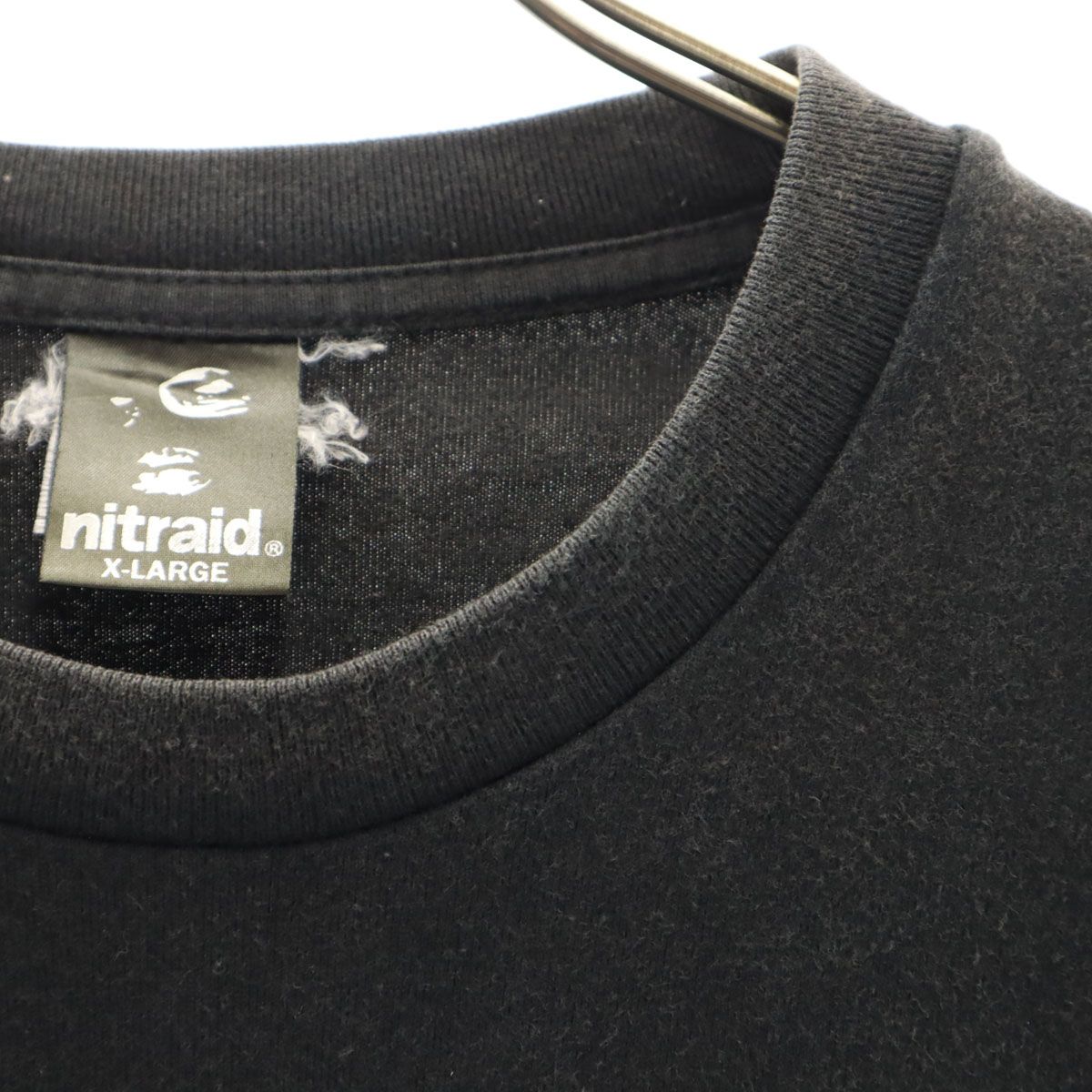 nitraid 88プリント Tシャツ L ブラック nitraid 88プリント Tシャツ L