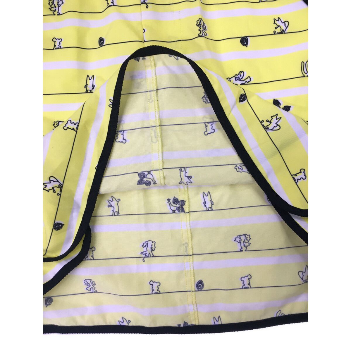 coco 中古 エムユースポーツ MU SPORTS レディース スカート 40(M) 黄 イエロー ボーダー×総柄 春夏 中古 レディース エムユースポーツ MU SPORTS スカート 40(M) 黄