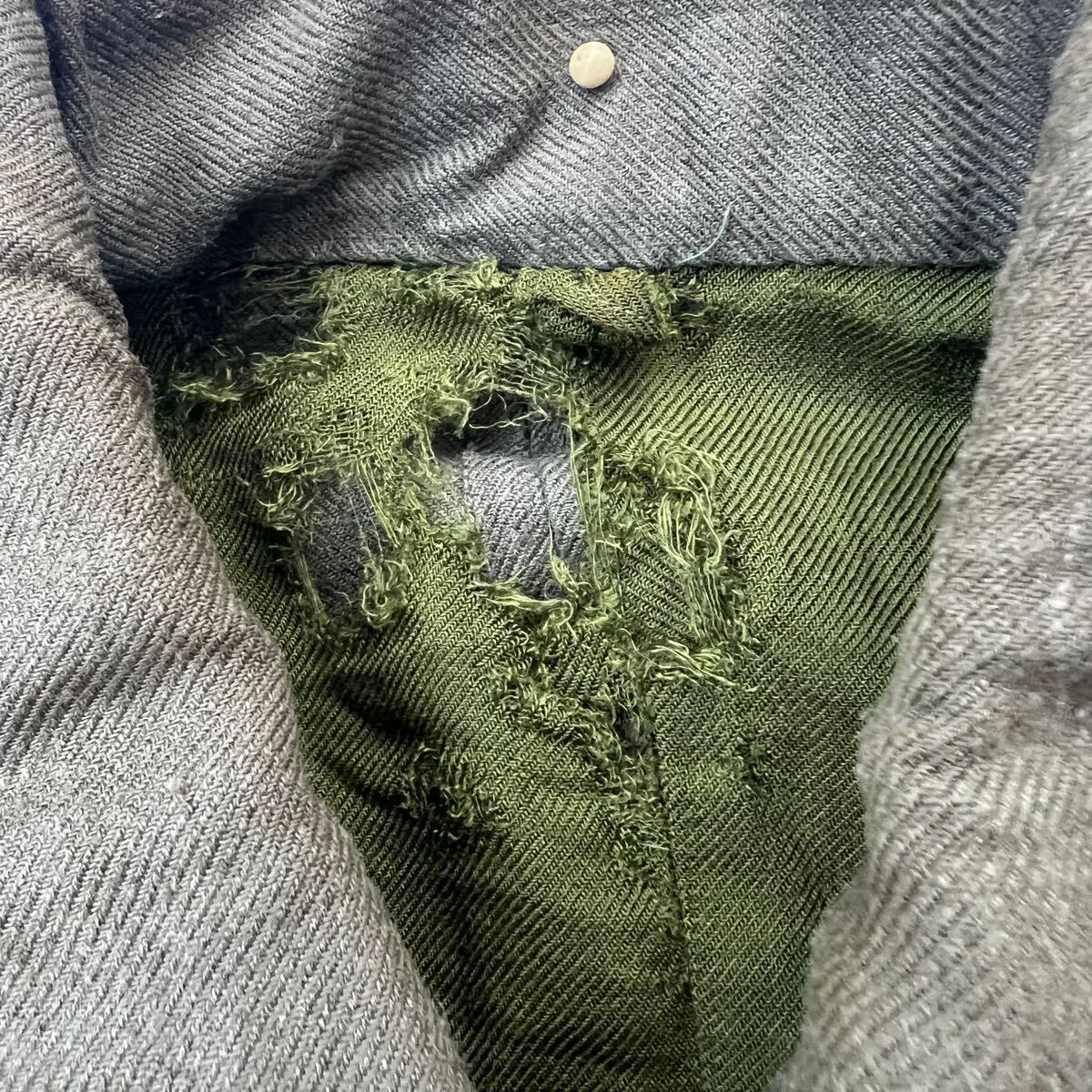 国民服 メンズ S相当 オリーブ グリーン ヴィンテージ 軍服 希少 