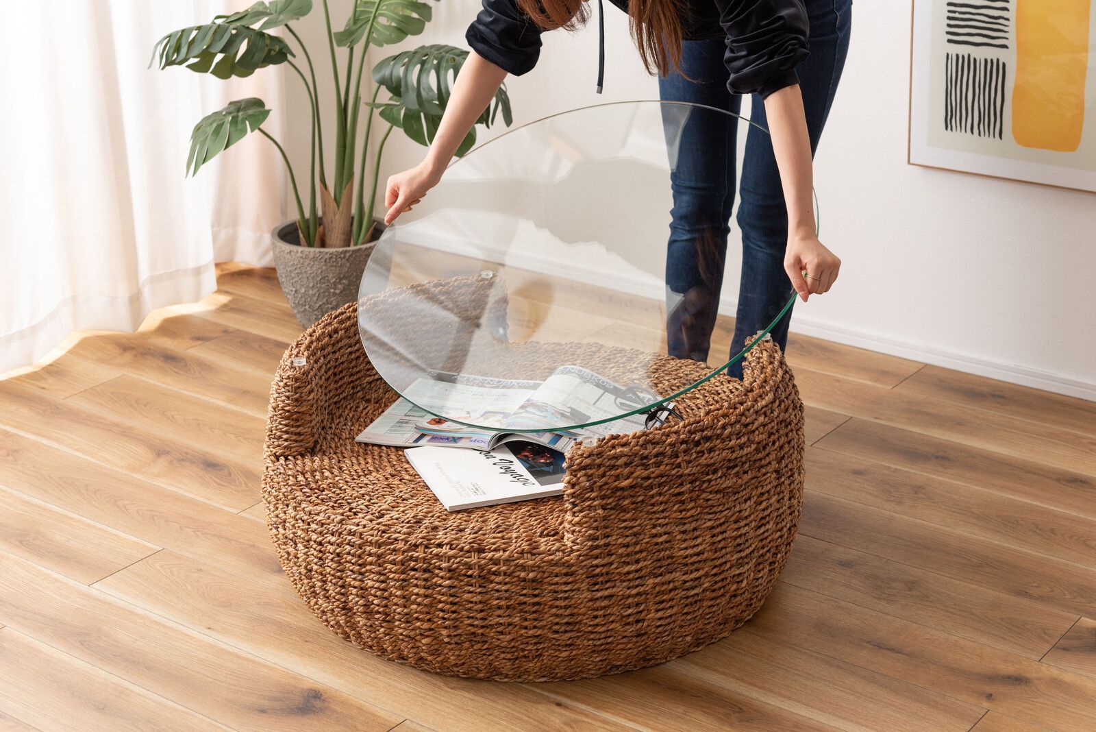 取付無料！カンディハウス クォード 右アーム北欧風ナチュラルファブリックソファ✨ 取付無料！カンディハウス クォード 右アーム北欧風ナチュラル