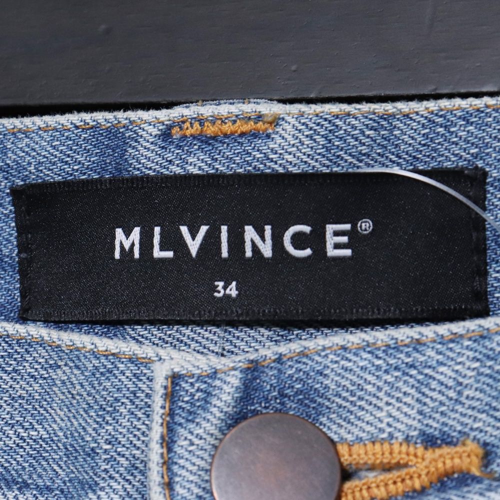 【新品未使用】【サイズ34】MLVINCE TYPE-4 MLVINCE type-4 straight crash denim サイズ34 インディゴ - メルカリ