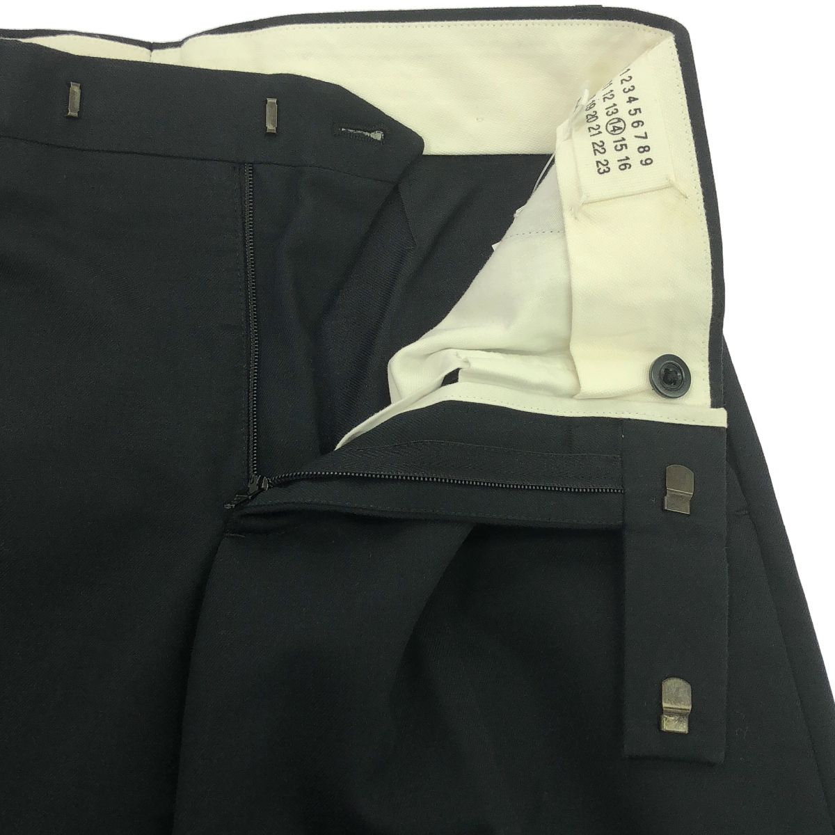17aw maison margiela 14 ウールパンツ 50 スラックス