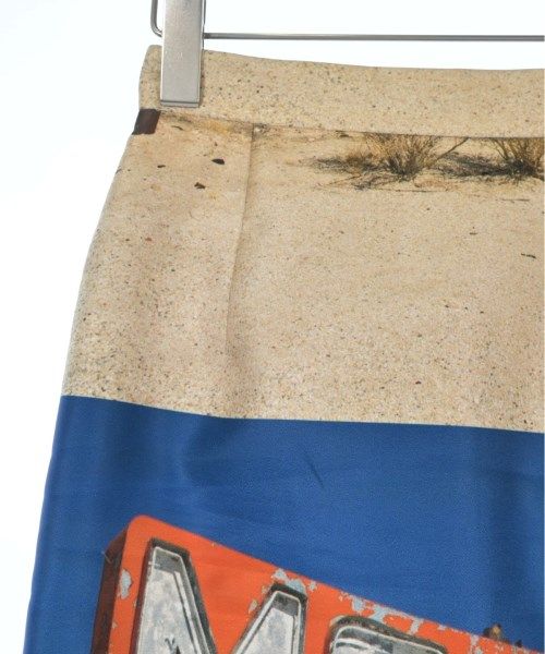 Nﾟ 21 ロング・マキシ丈スカート 38(S位) 黒(総柄) 【古着】【中古  