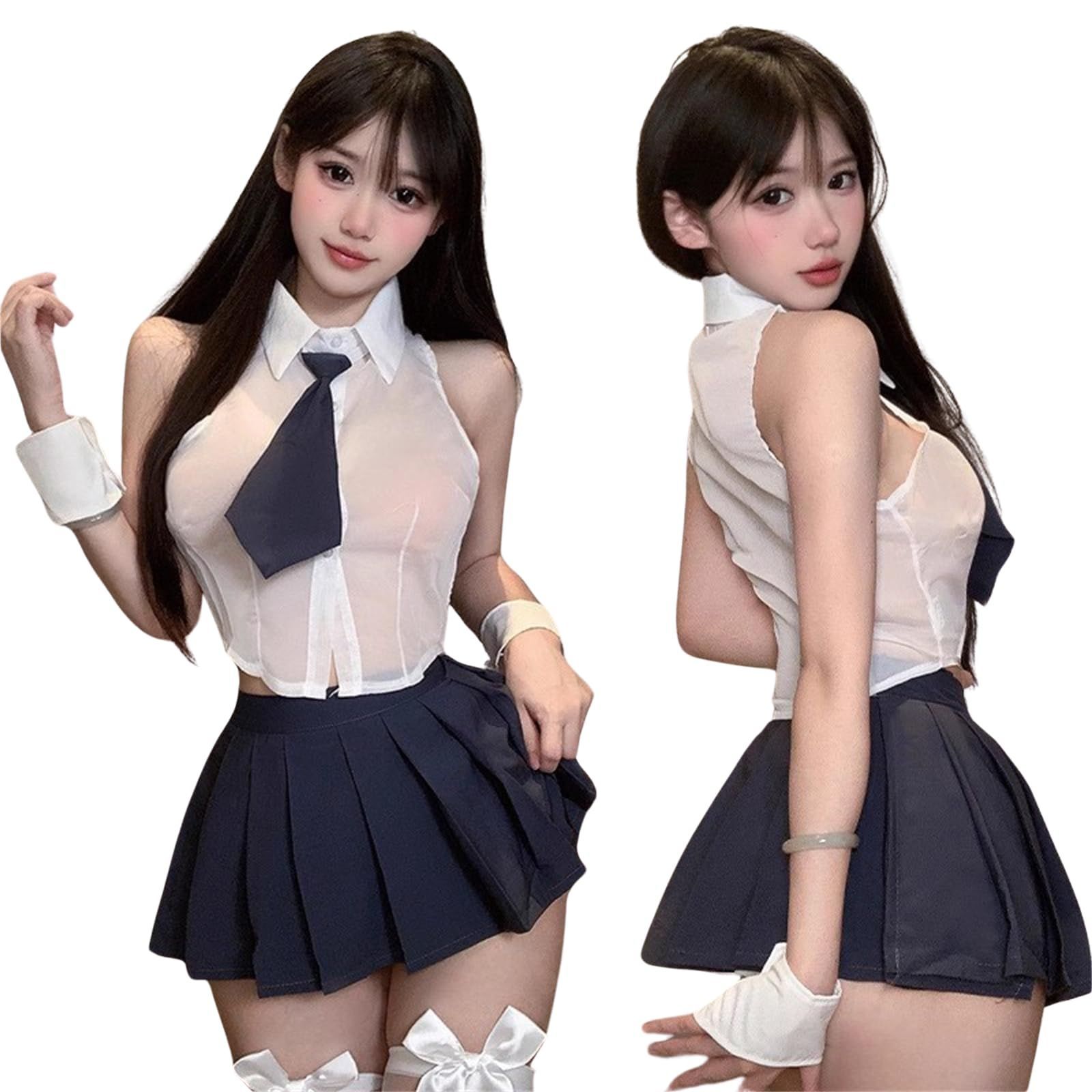 特価】セーラー服 コスプレ お得な6点フルセット 女子高生 JK