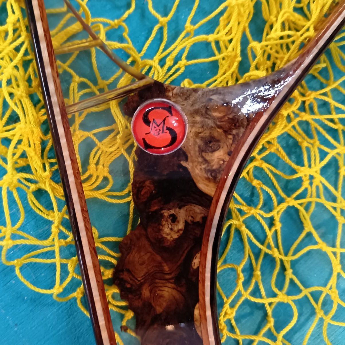 釣具いちば 店舗併売 M 3’s工房 エム スリーズ工房 ランディングネット S レジンスタッグ