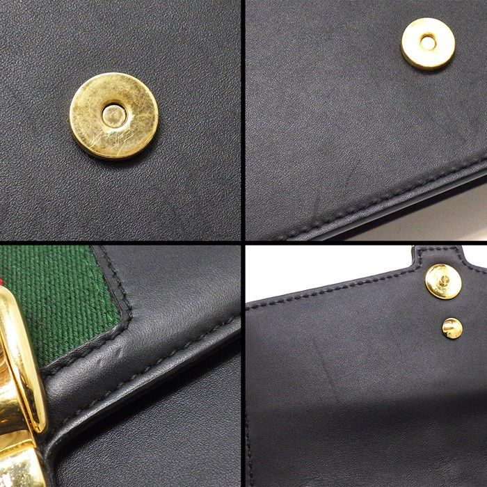 グッチ GUCCI ショルダーバッグ シルヴィ スーパーミニバッグ 494646