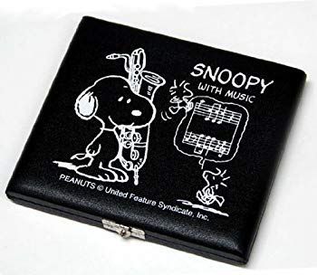 スヌーピー リードケース アルトサックス（10枚入）ブラック wgteh8f リードケース（10枚用） アルトサックスとスヌーピー, SNOOPY with