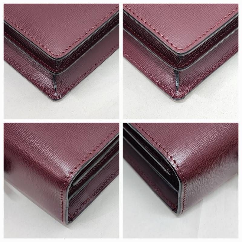 Cartierカルティエ ビジネスバッグ A4可 レザー　ボルドー ゴールド金具 楽天市場】カルティエ バッグ マストライン 新型 ボルドー