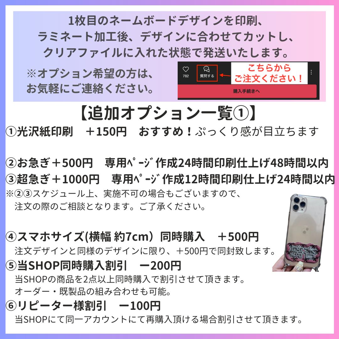 松本かれん】FRUITS ZIPPER ぷっくりネームボード 文字パネル ライブ